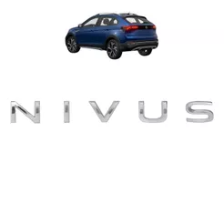 Emblema Letreiro NIVUS Nivus 2020 a 2025 Cromado ou Preto