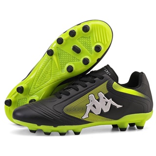 Chuteira Kappa Napoli Masculina Original Campo Preto Amarelo Limão Confortável Macia em Oferta na Shopee