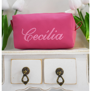 Necessaire Box Personalizada Pequena Feminina Maquiagem em Oferta na Shopee