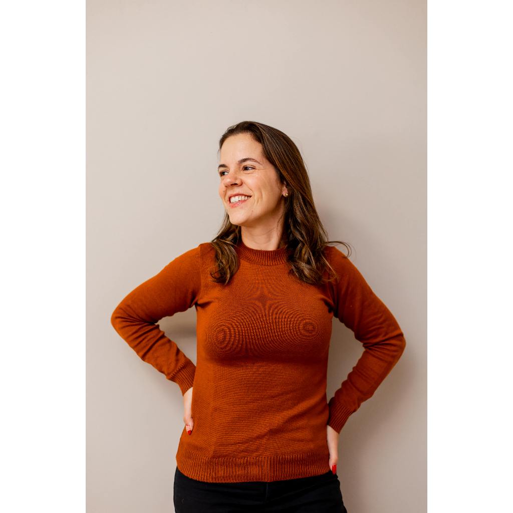 Tricot Caramelo Feminino: Onde Comprar | BuscaProdutos