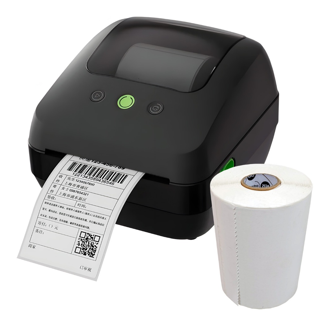Impressora Termica ecommerce + Rolo de etiquetas de envios
