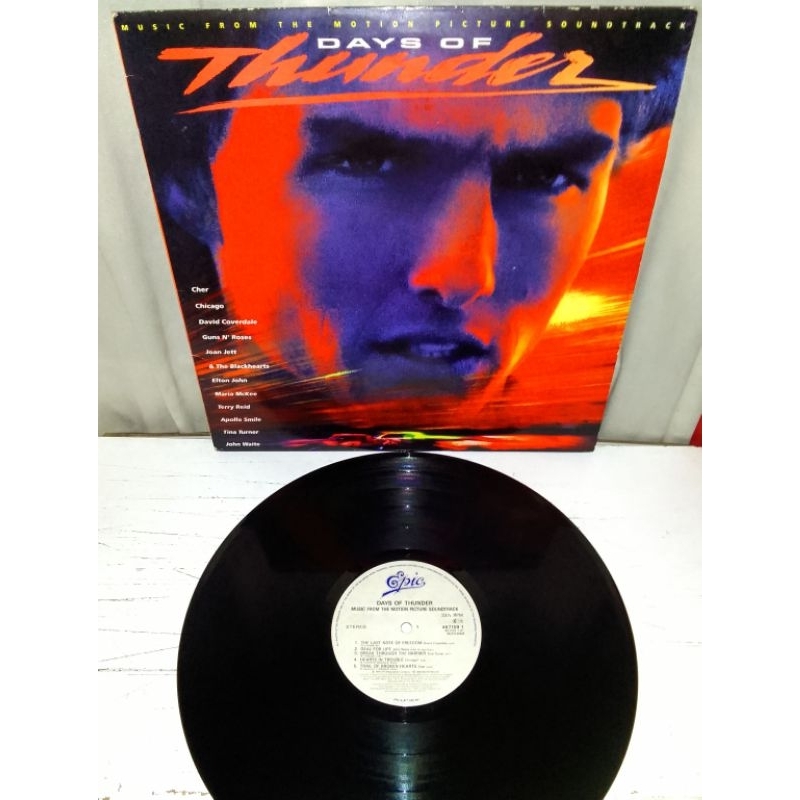 LP Days Of Thunder ( Guns n' Roses, Joan Jett, Tina Turner, Elton John, Cher, David Coverdale )