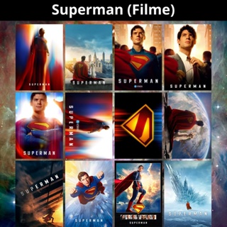 Placa Decorativa MDF (14x20cm ou 20x28cm) Superman (Filme) - Quadro Parede & Decoração em Oferta na Shopee