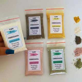 Kit 50 Saches de Argila Mimos P/ Cliente - Sortidas em Oferta na Shopee