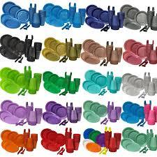 Kit 150 itens descartaveis copos,pratos e talher para bolo para festa para 50 pessoas