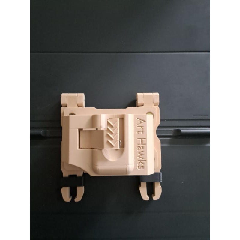 COLDRE AUXILIAR P/ GLOCK G22 _ FIXAÇÃO EM COLETE MODULAR