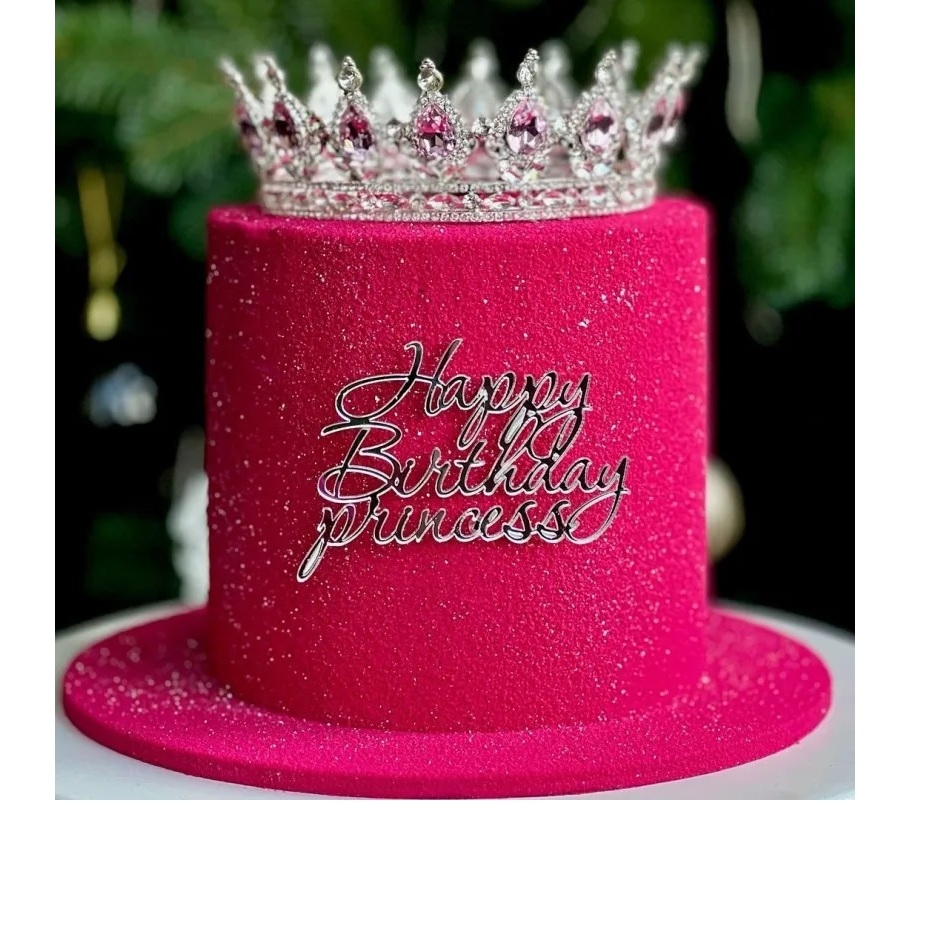 COROA REDONDA PEQUENA FECHADA PRATA MISS RAINHA COROAÇÃO TOPO BOLO em Oferta na Shopee