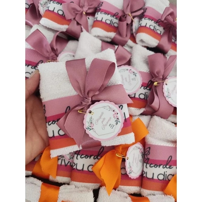 Toalhinha Para Lembrancinha Personalizada