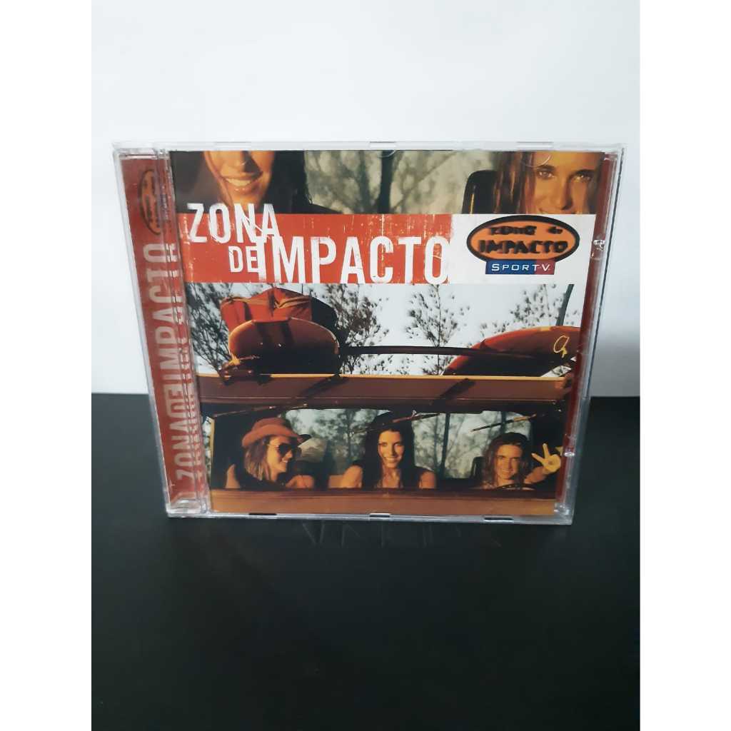 Cd Zona de Impacto - SPORT TV - coletânea bandas OASIS, CREED, BLACK CROWES, SILVERCHAIR