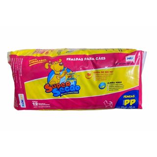 Fralda Super Secão Descartável Para Fêmea PP 12 Un em Oferta na Shopee