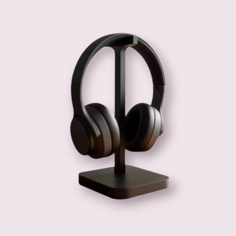 Suporte Para Headset Minimalista Universal de Mesa Gamer Setup Decoração Colecionável Escritorio Geek Nerd
