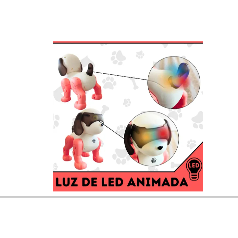 Cachorro Robo Brinquedo Musical Infantil Dançarino Se Mexe