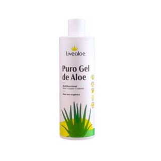 Puro Gel Natural de Aloe vera Babosa Orgânico 500ml/60ml - Livealoe em Oferta na Shopee