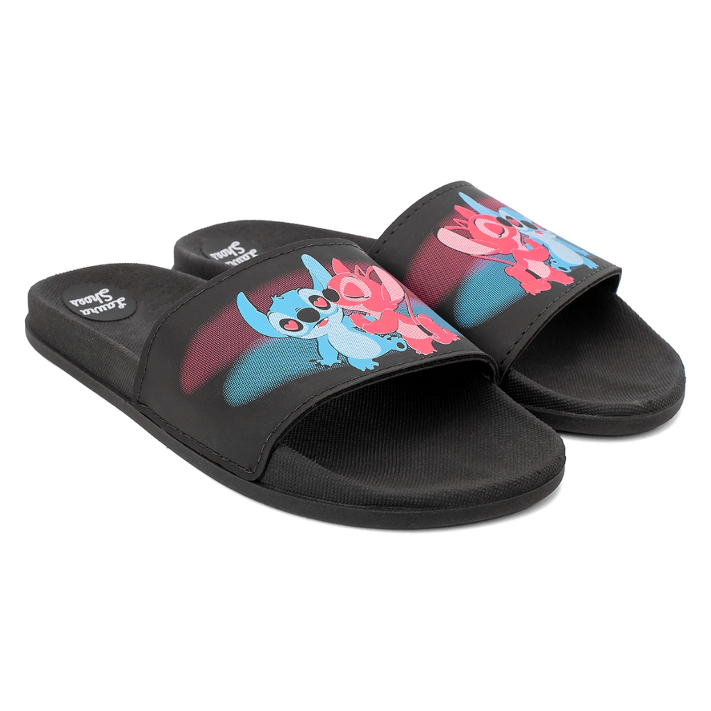 Chinelo Sandália Feminina Slide Lilo & Stitch Casal 34 ao 39 Confortável Envio Imediato