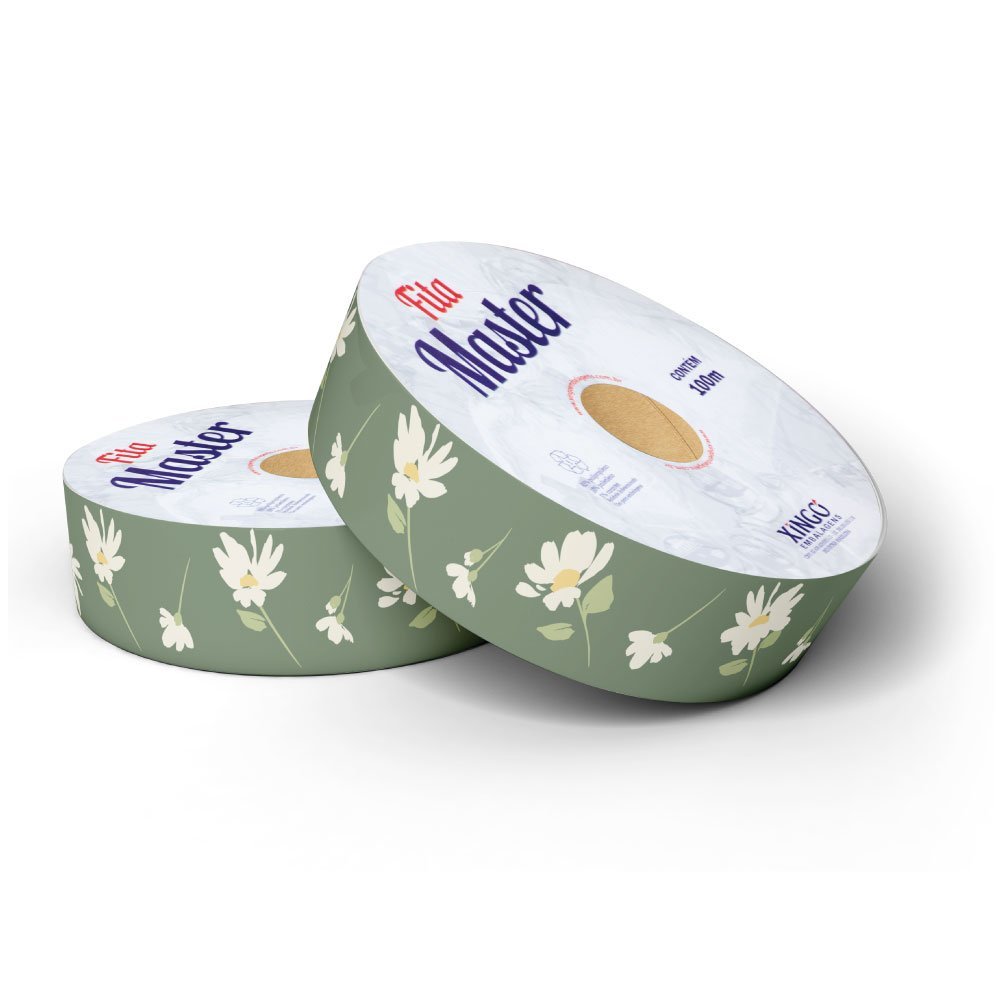 Fita Master Decorada Daisy 32mm x 100m, Xingó. em Oferta na Shopee
