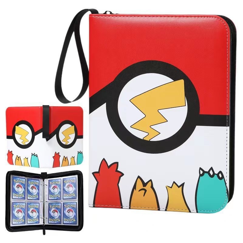 Porta 400 Cards Pokémon Charizard Álbum Fichário Com Zíper em Oferta na Shopee