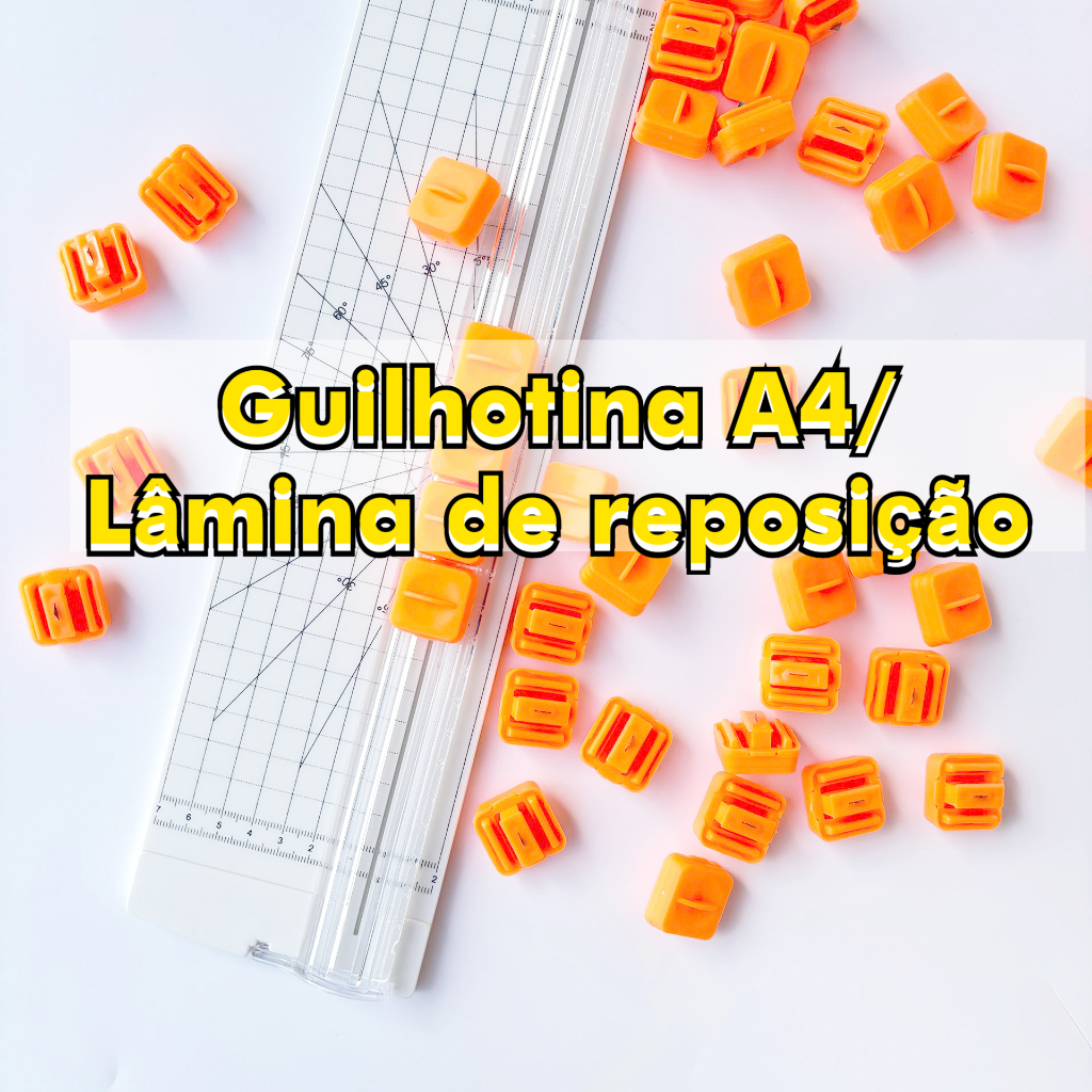 Lâmina sobressalente para guilhotina A4/A5/Lâmina de reposição para cortador de papel bidirecional em Oferta na Shopee