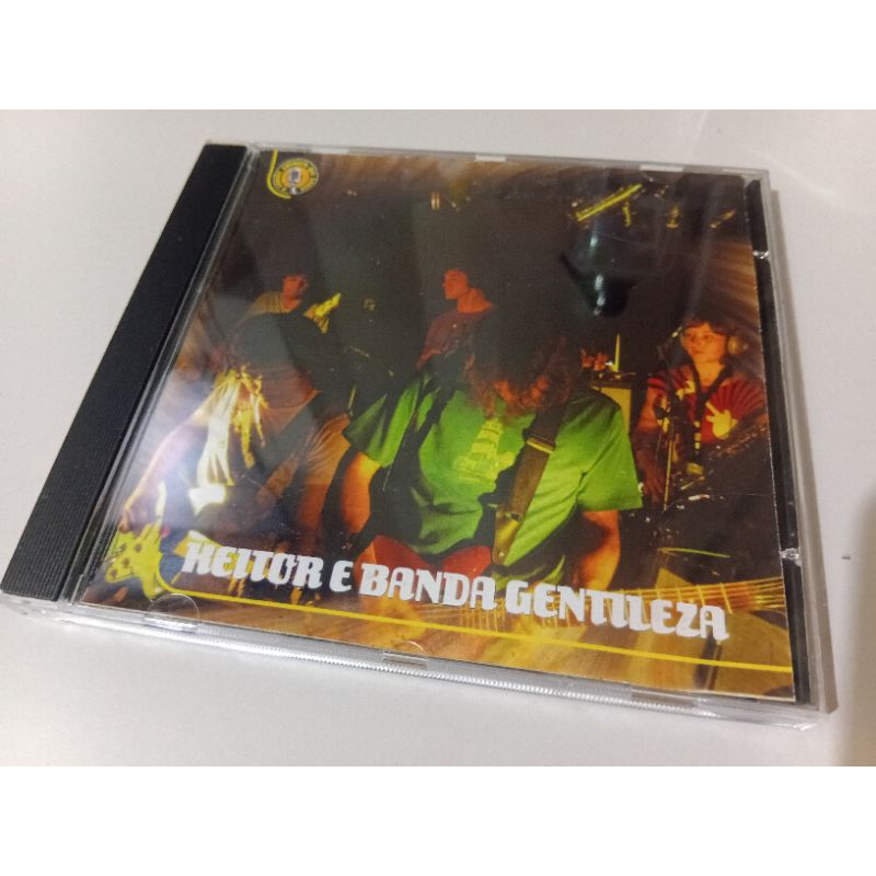 CD Heitor e banda gentileza ao vivo na grande garagem que grava ótimo estado mídia e capa