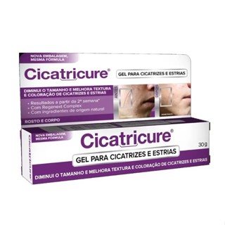 Gel Para Cicatrizes e Estrias 30g Cicatricure em Oferta na Shopee