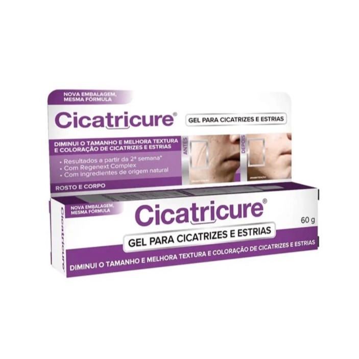 Gel Para Cicatrizes e Estrias 60g Cicatricure em Oferta na Shopee