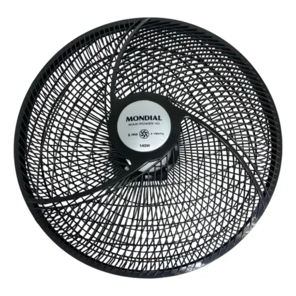 KIT GRADES TRASEIRA+DIANTEIRA+HÉLICE 6 PÁS MONDIAL VT40 40CM