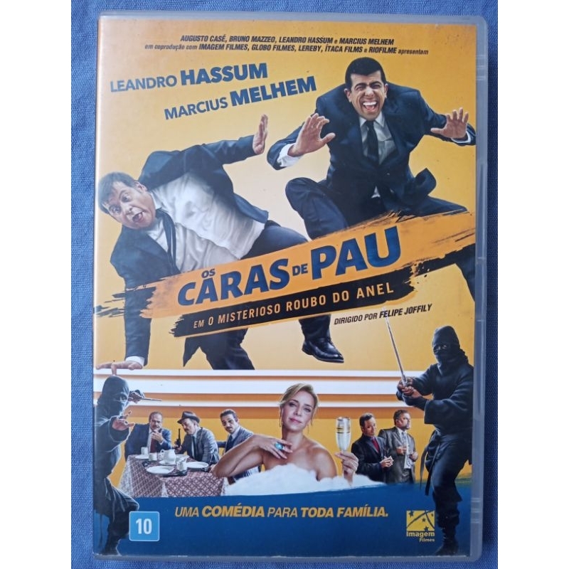 DVD Os Cara de Pau - Em o Misterioso Roubo do Anel
