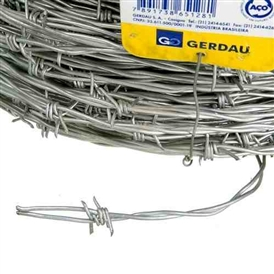 Arame Farpado Gerdau Rolo de 5 a 50 metros