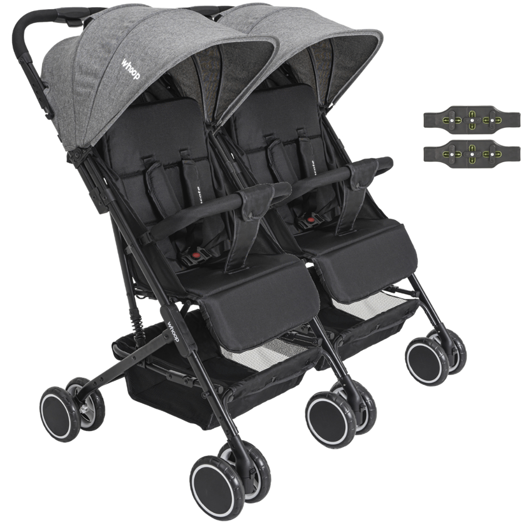 Carrinho Kiddo para Gemeos Duplo Mascote Grafite em Oferta na Shopee