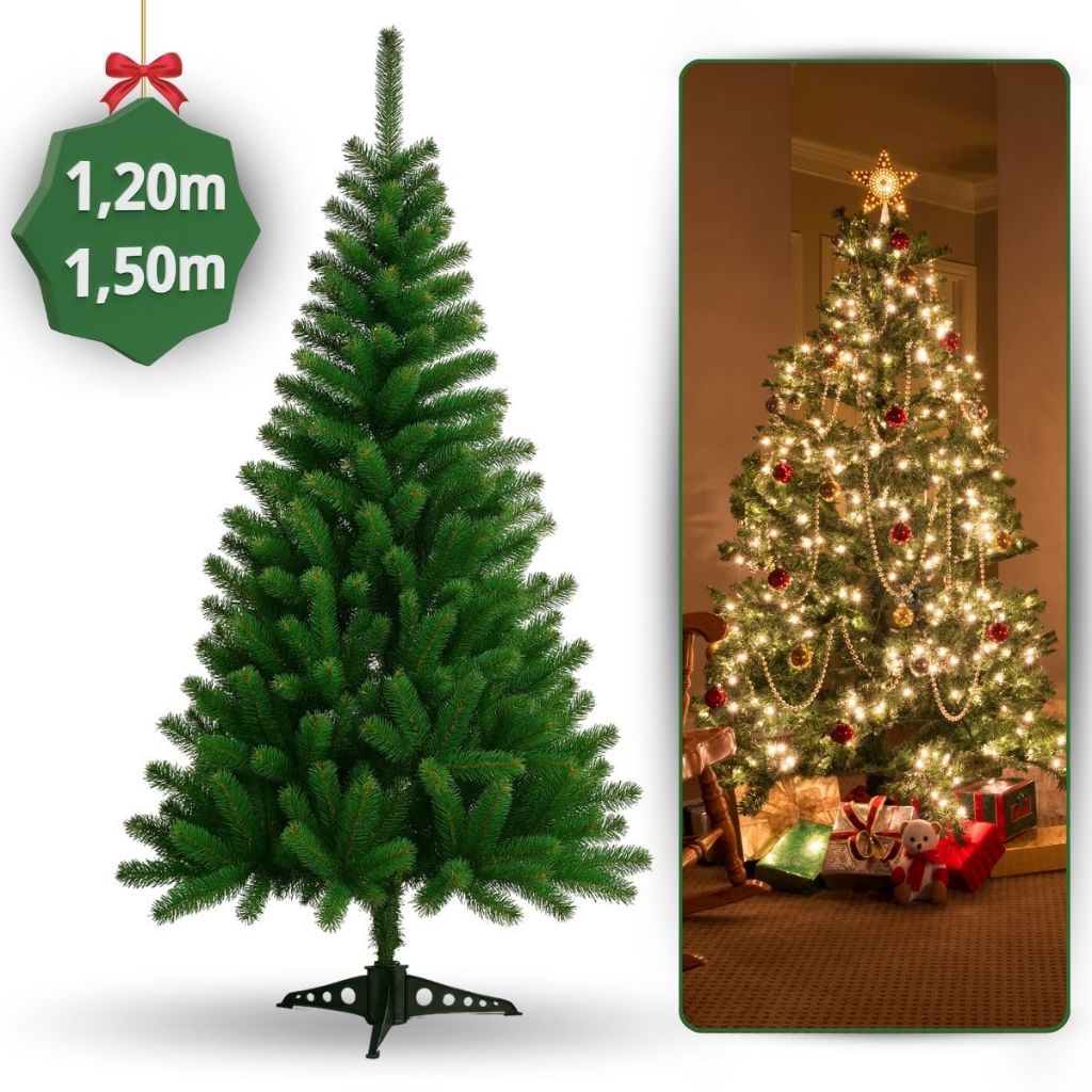 Árvore de Natal Pinheirinho 150cm 200 Galhos arvore Premium Luxo