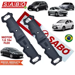 Junta Tampa Válvulas Completa Citroen C3 C4 Peugeot 206 207 208 307 308 1.6 16V Flex Original SABÓ