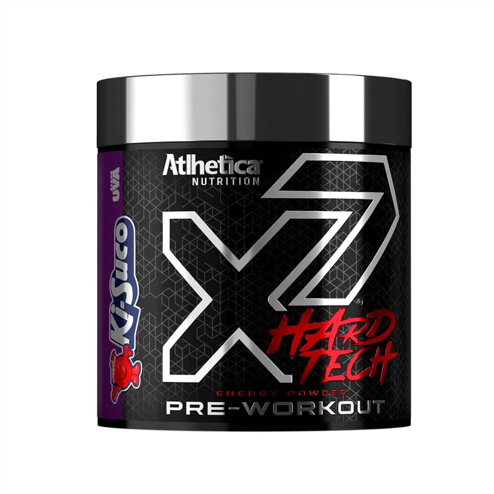 X7 Hard Tech Pré Treino Uva 200gr Athletica em Oferta na Shopee