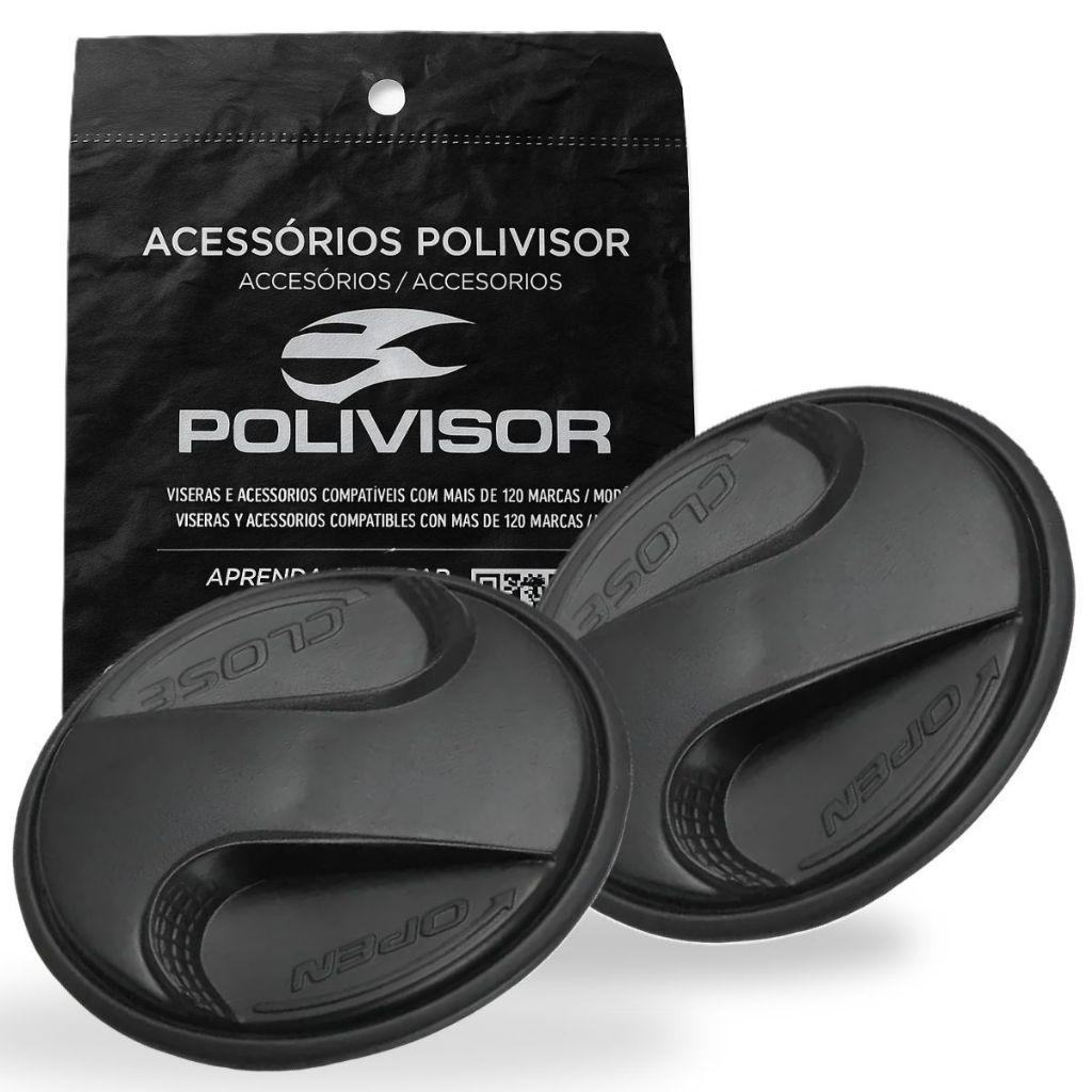 Botões Laterais Fixador P/ Capacete New Libery 3 / Joy 23 (Aberto) em Oferta na Shopee