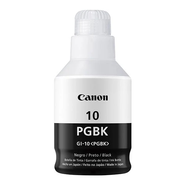 Tinta Canon GI10 Original Preto para Impressora G5010 G6010 G7010 GM2010 GM4010
