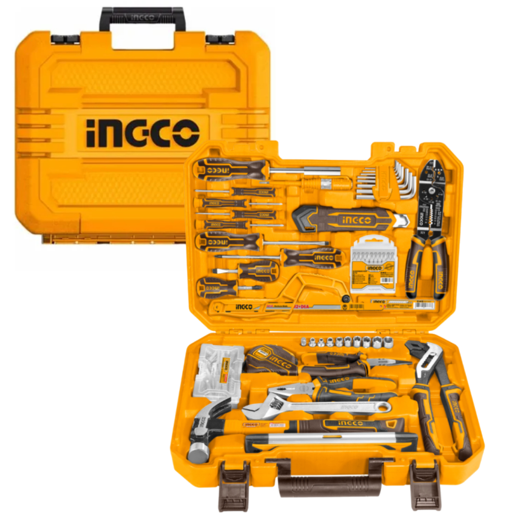 Maleta Conjunto de Ferramentas Ingco 88 Peças + 80 Componentes De Fixação Completa em Oferta na Shopee