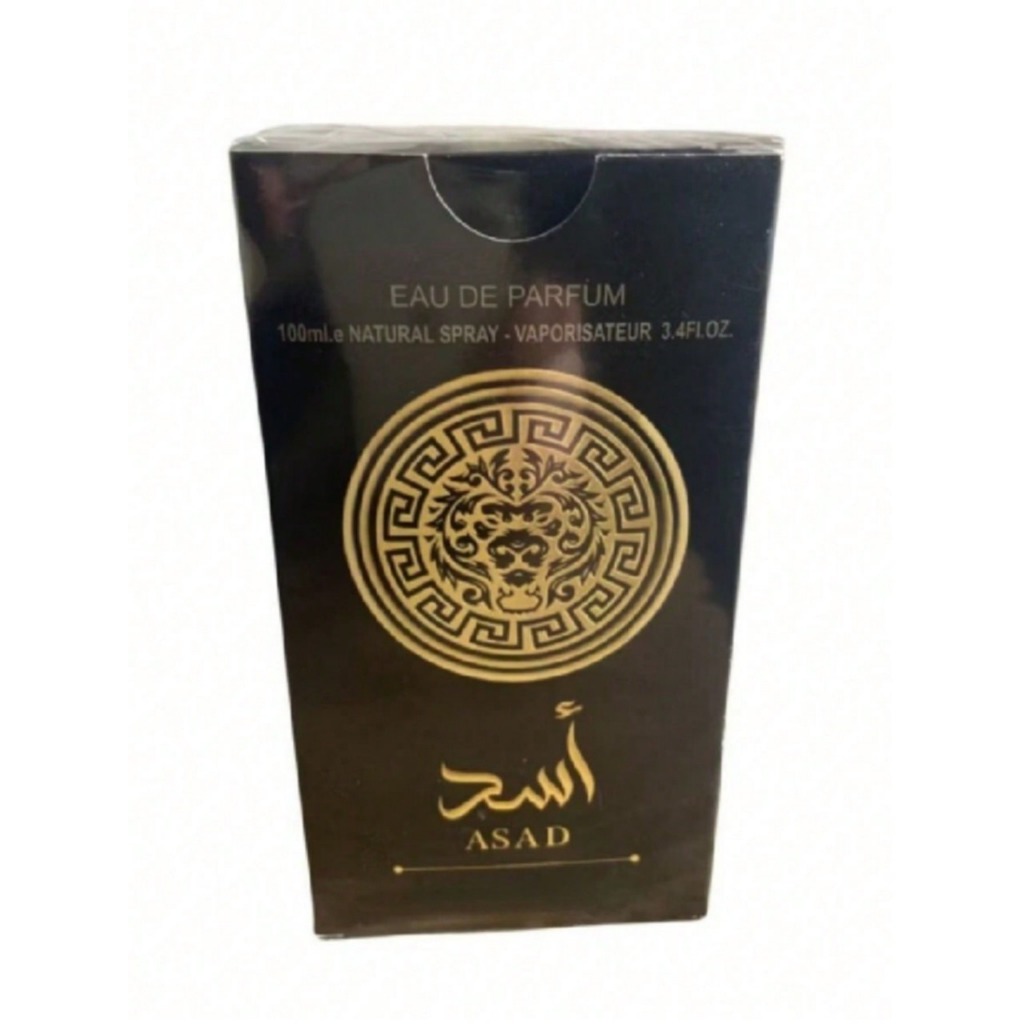 Perfume masculino árabe ASAD 100ml em Oferta na Shopee
