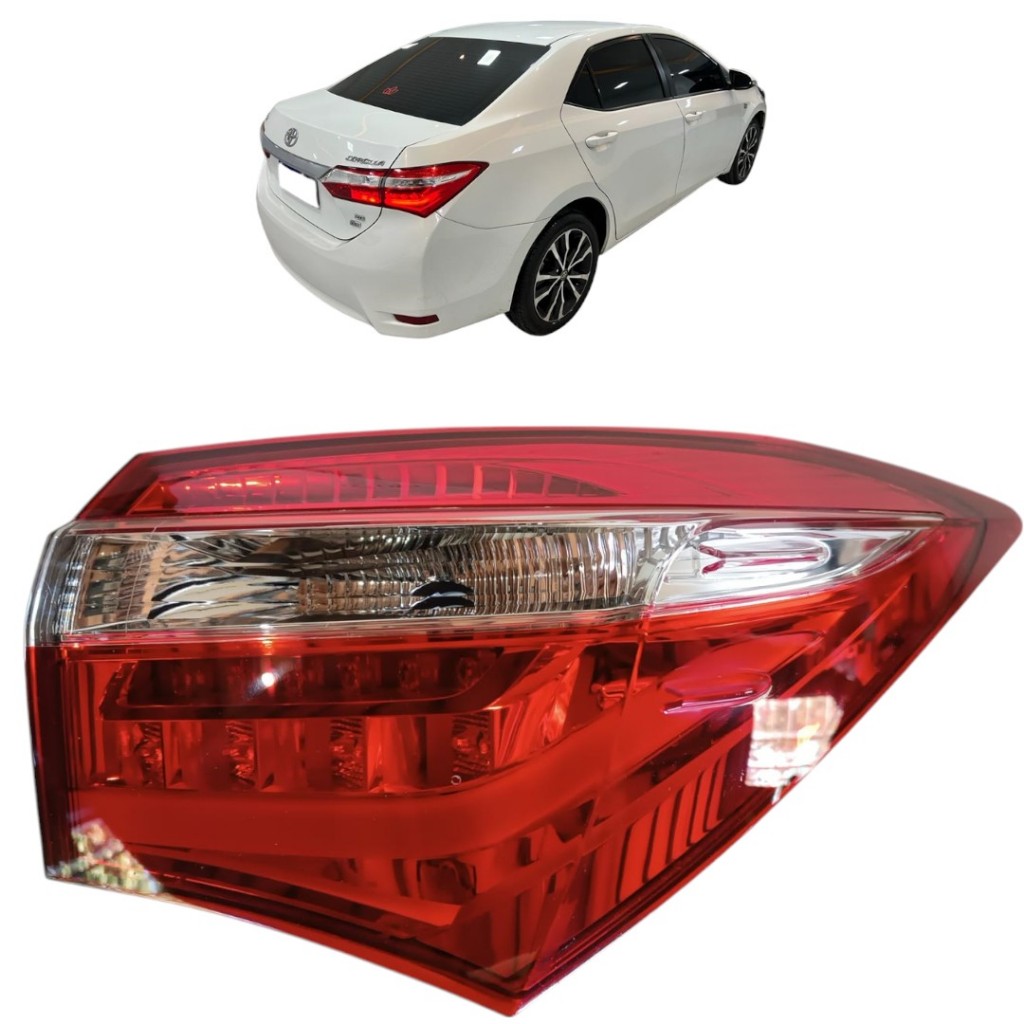 Lanterna Traseira Direita Com Led Corolla 2016 2017 2018