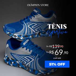 Tênis Masculino Feminino caminhada academia crossfit solado em EVA macio resistente leve confortável em Oferta na Shopee