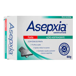 Sabonete Facial Asepxia Forte 80g