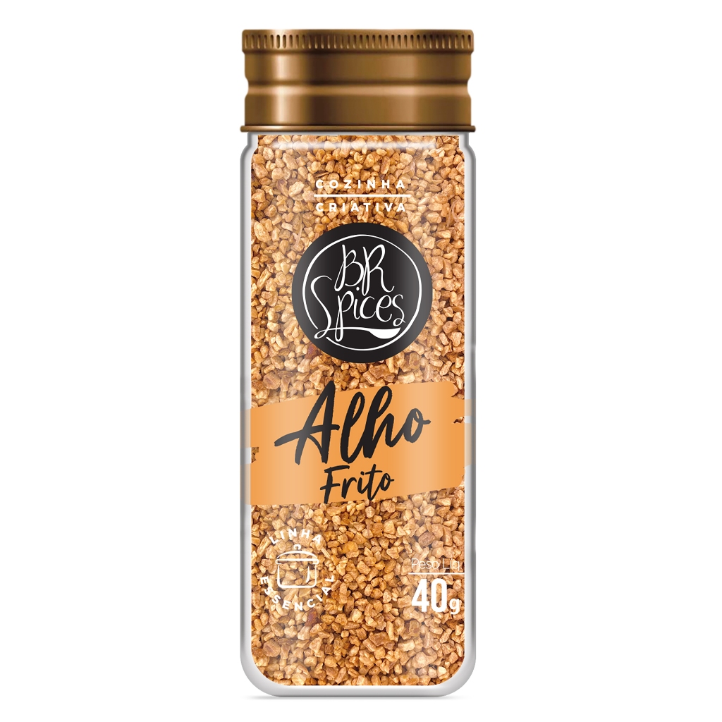 Alho Frito BR Spices 55 Gramas em Oferta na Shopee