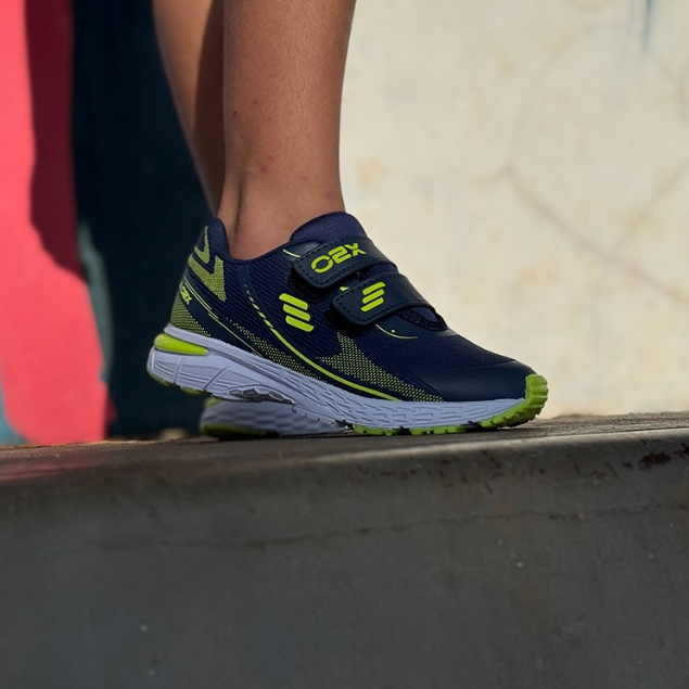 Para Todas as Idades: Tênis O2X Estilosos, Confortáveis e Resistente ao Dia a Dia