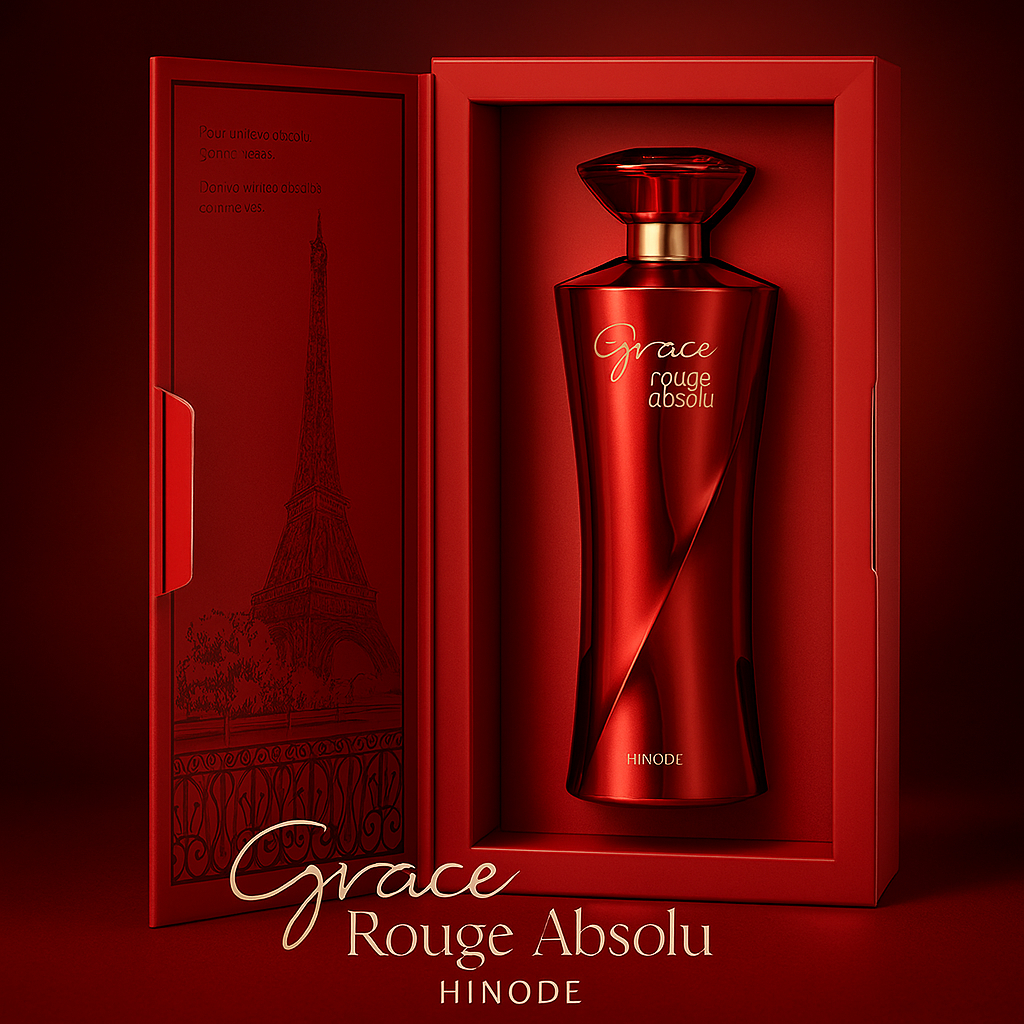 Hinode Perfume Feminino Grace Rouge Absolu Deo Parfum 100ml Produto Original Lacrado