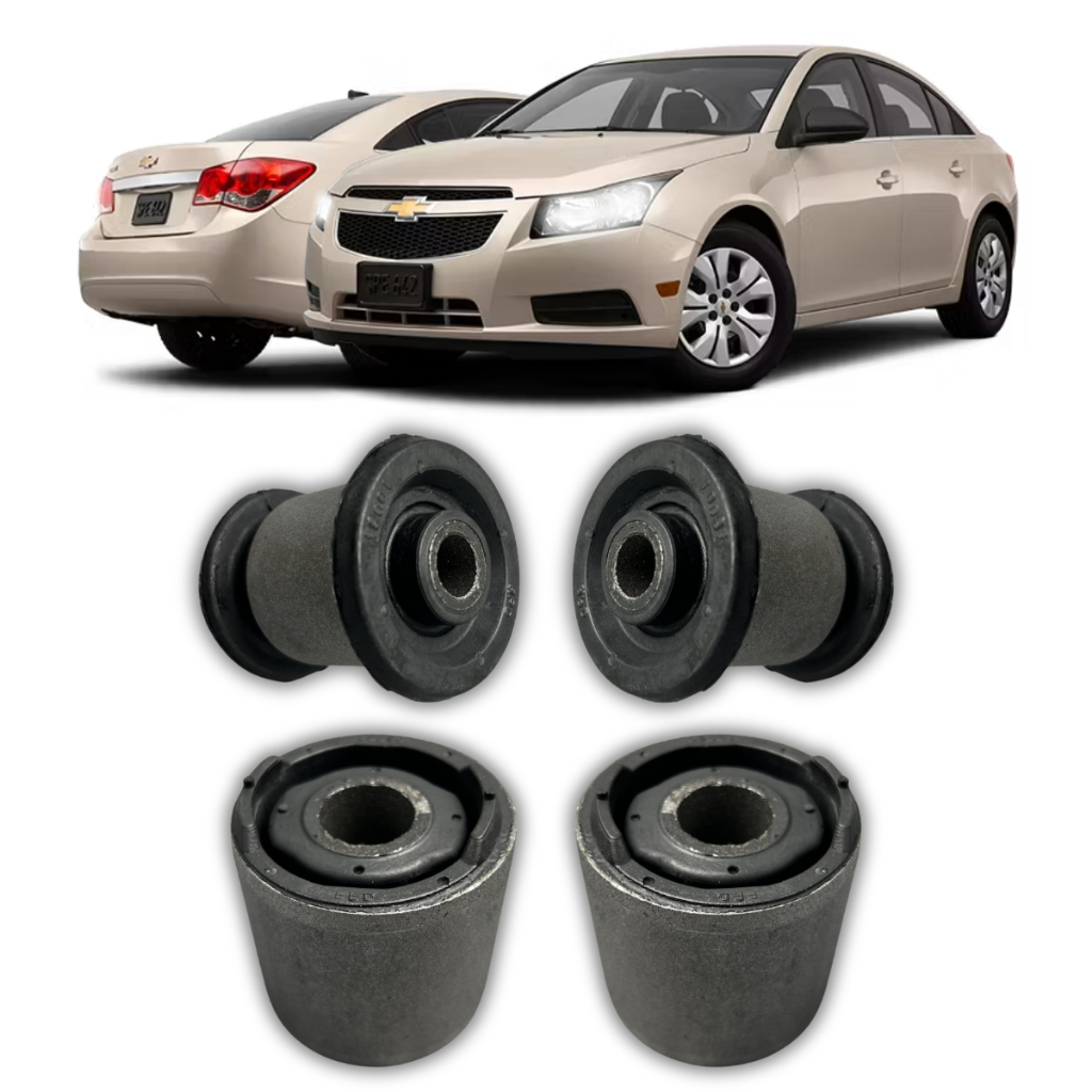 Kit 4 Bucha Bandeja Balança Dianteira Gm Cruze 2012/2016