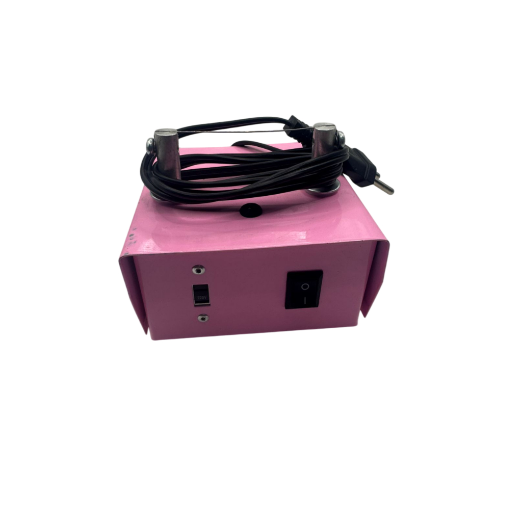 Máquina de Cortar Fita/Fuxico com Haste baixa Bivolt – Cor Rosa – Acompanha Refil