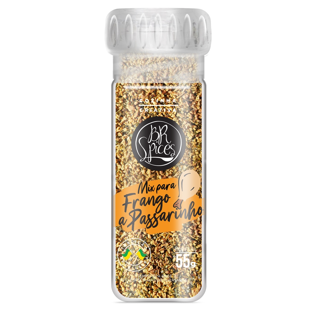 Moedor Mix BR Spices para Frango a Passarinho 55G
