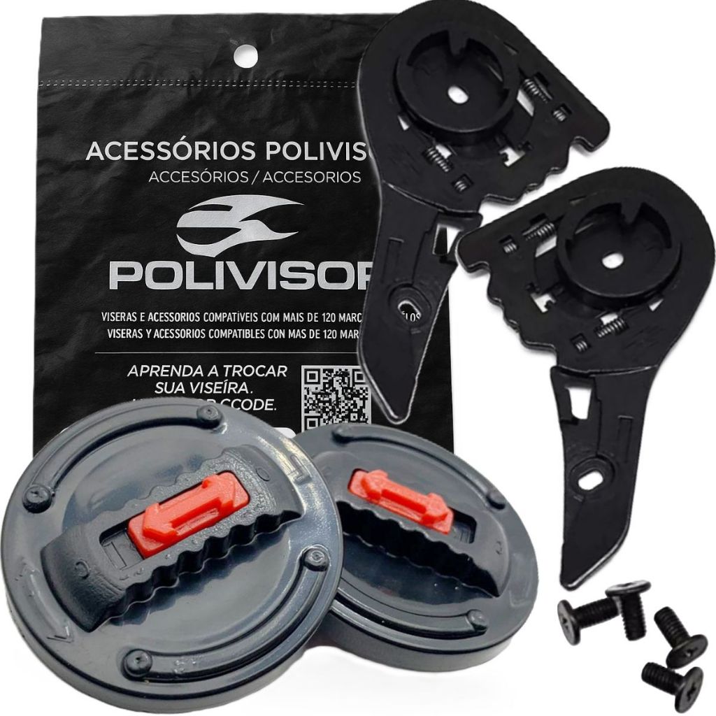 Kit Completo Reparos Fixação + Botões Laterais Ls2 FF358 FF396 FF394 / Fw3 Gt Gtn Gtx Gt2 Gt5 Gtx43 / Helt Strada em Oferta na Shopee