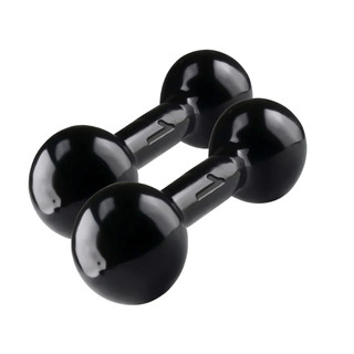 Par de Halteres Bola Emborrachados 1kg – Peso para Ginástica, Exercício e Fisioterapia