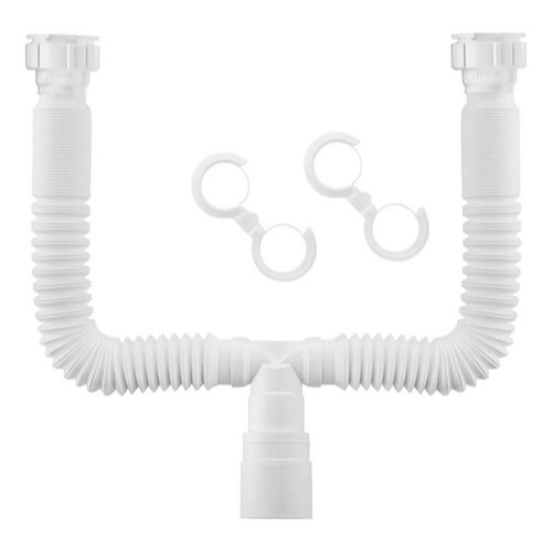 Sifão Universal Duplo Extensivel Docol em Oferta na Shopee