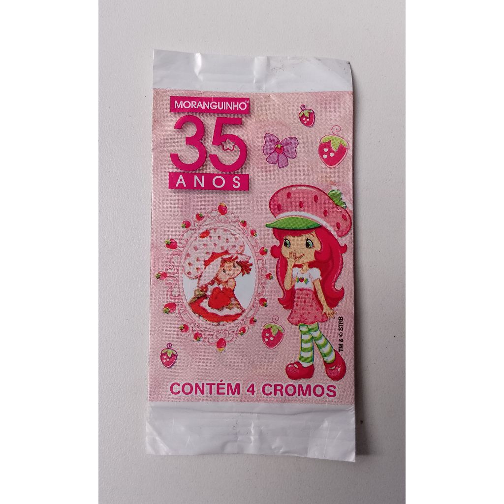 Envelope de Figurinhas - Moranguinho 35 Anos - Lacrado