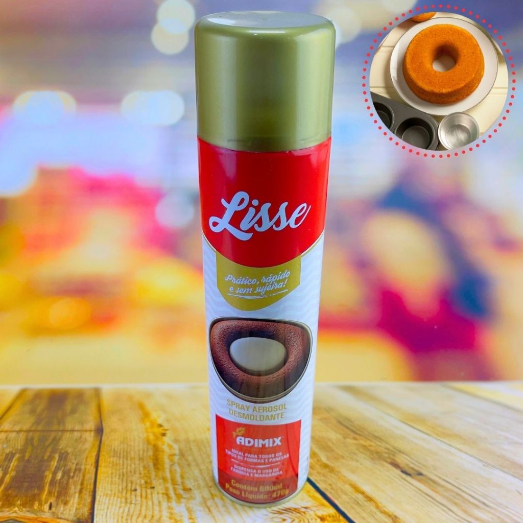 1 DESMOLDANTE LISSE AEROSOL 600ML em Oferta na Shopee