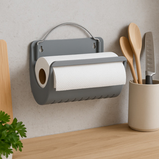 Porta Rolo Papel Toalha Parede Cromo Colors N314 em Oferta na Shopee